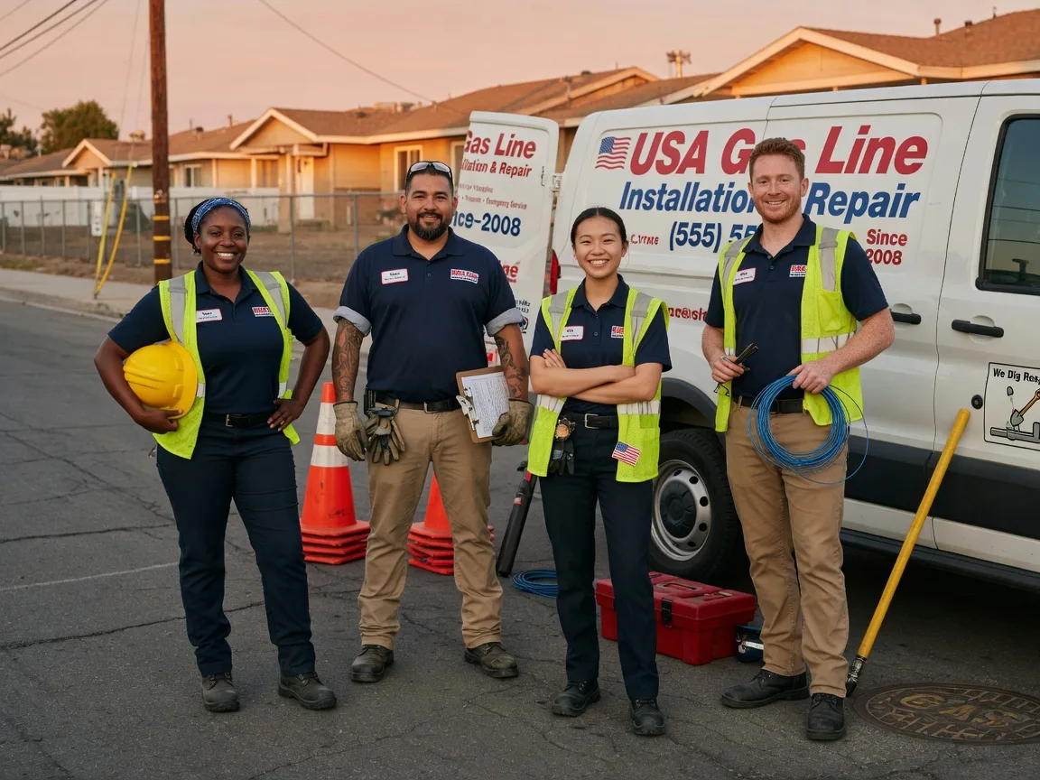 Gas Line Installation company in Worcester, PA